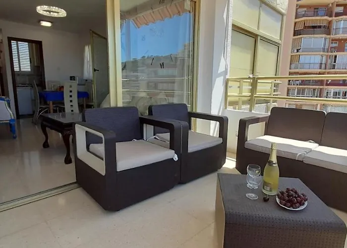 Agustina Seaview In Rincon De Loix -Free Parking, Wi-Fi, Pool, New Air Conditioning, Sea View