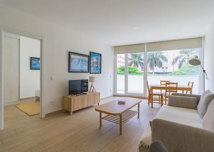 Homeforguest Modern Apartment In Las Canteras With Parking