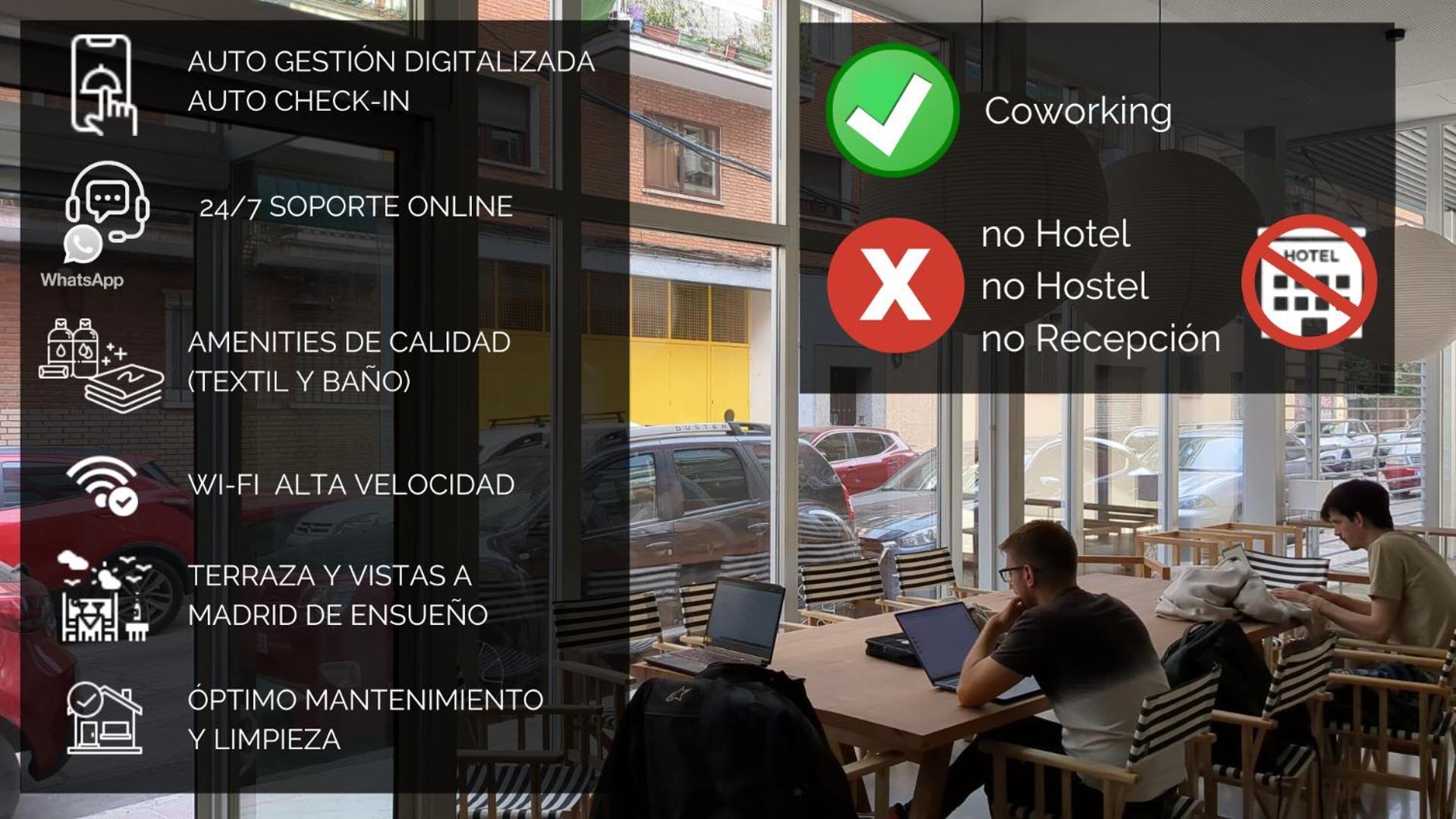 Pensión Live Coworking - Self Service - Madrid