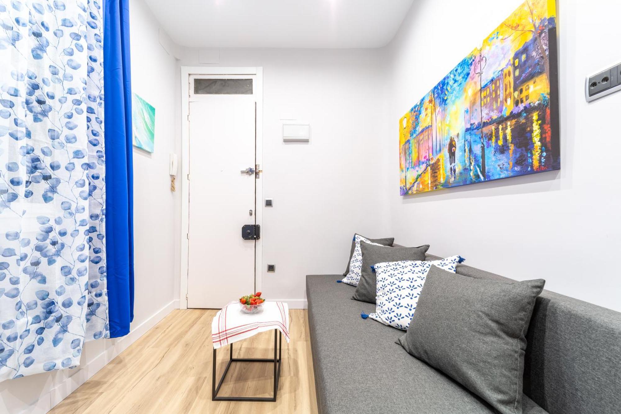 Apartamento Cozy Blue - De Temporada Madrid