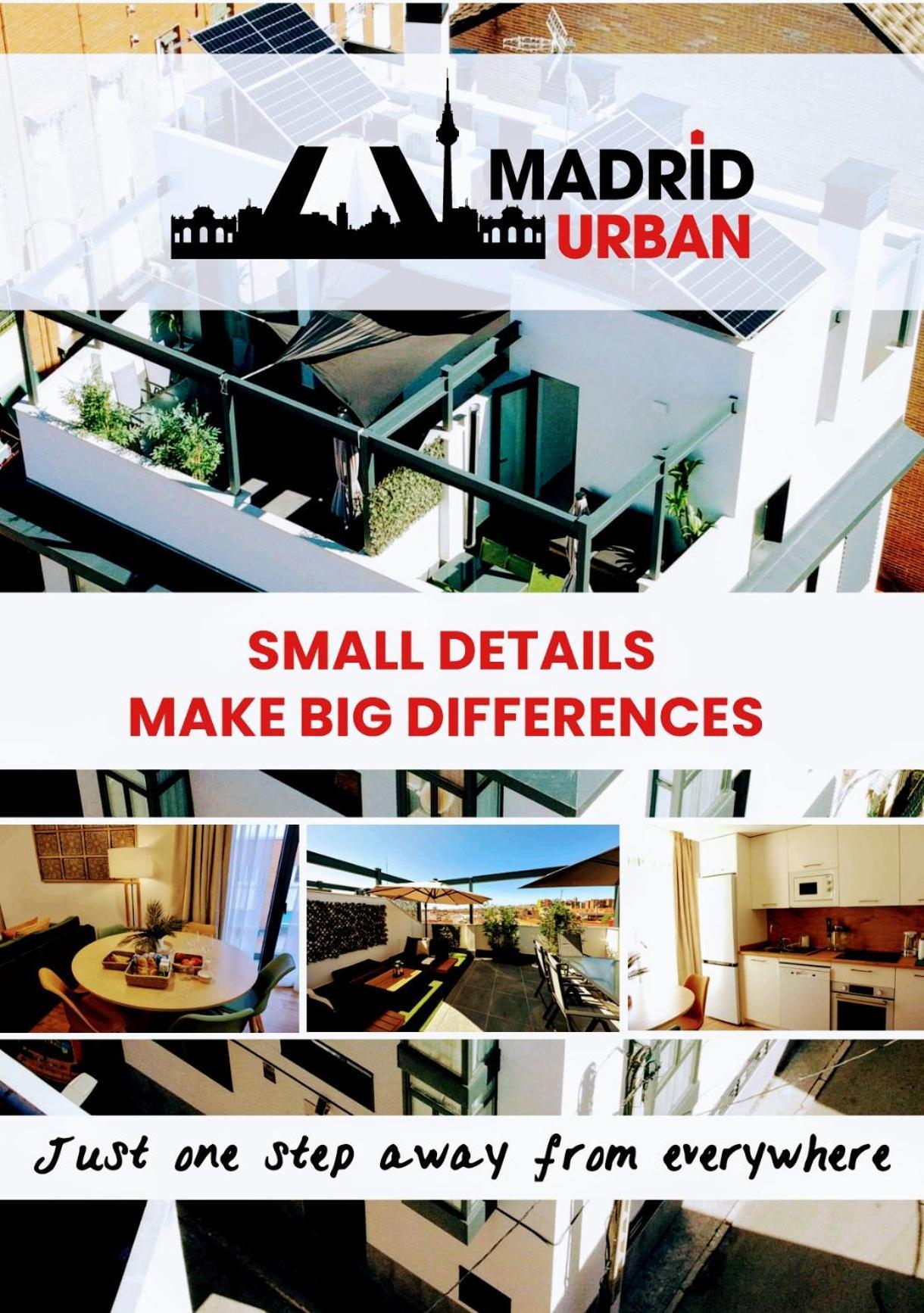 Urban Suites- Nuevo Apartahotel-7 Boutique Full Equiped Apartamento Madrid