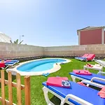 Villa Aloe con piscina climatizada, Playa Fañabe, Costa Adeje