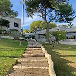 Bungalow With Large Terrace In A Quiet Park - Beach Nearby