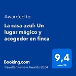 La casa azul: Un lugar mágico y acogedor en finca