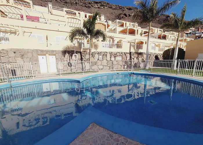 Puerto De Mogan Apartment With Swimming Pool - Los Mangueros Jorge
