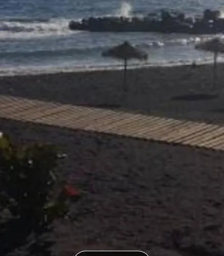 Blue Batayola By The Beach In Candelaria