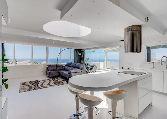 Panoramic Ocean & Mountain View 3 Bed Apartment In Island Village Heights Costa Adeje