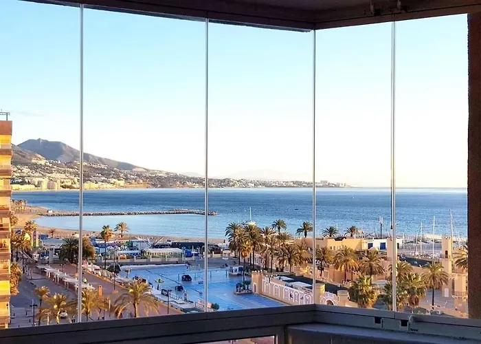 Estudio El Balcón, en primerísima línea de playa.