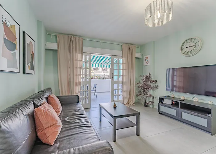 Lovely 1 bedroom apartment in Parque Royal 1, Playa Fañabe