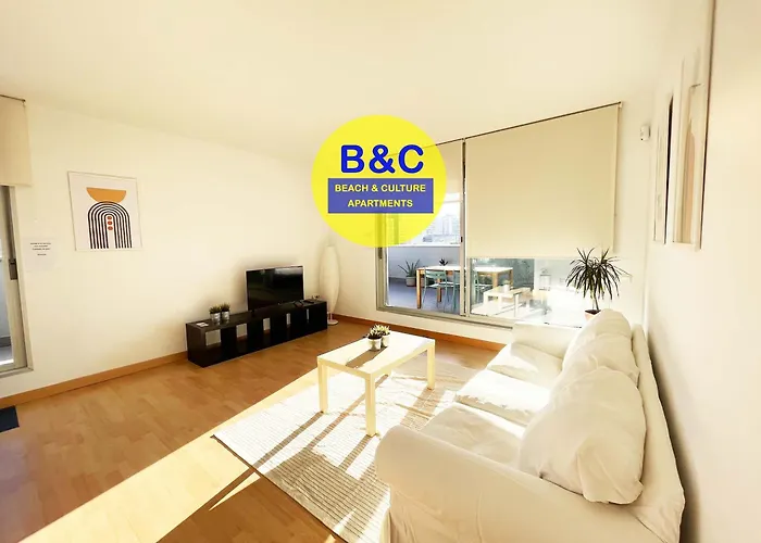 Beach & Culture Barcelona Port Forum Penthouse Apartment