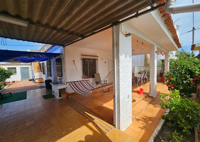 Casa De Playa En Oliva Al Lado Del Met Y Campo De Golf