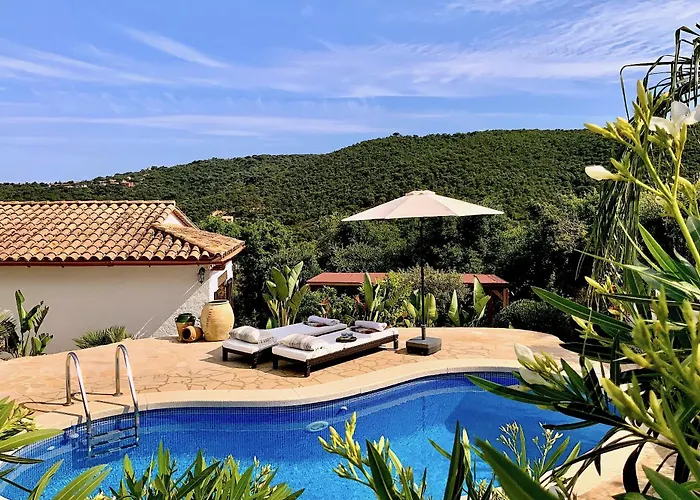 Villa Marlena, Calonge, Costa Brava,1 Luxe Private Studio-Appartement With Private Pool In Quiet Area, Adults Only, Catalonia, Spain