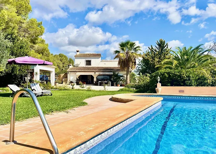 Casa Rural Exclusiva Con Vista Al Mar En Calpe