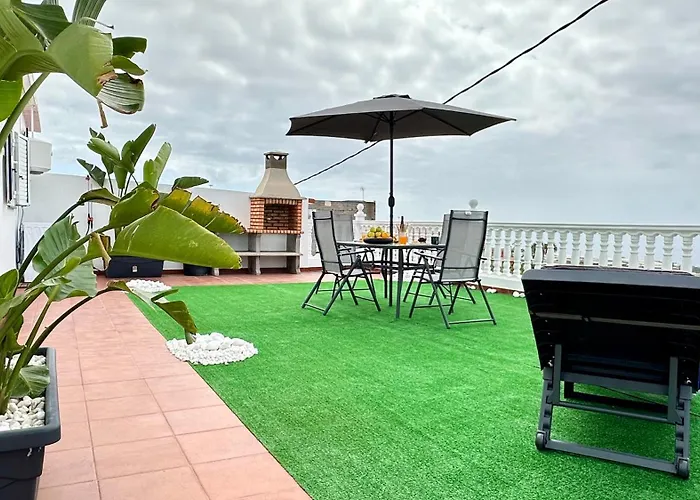 Maravilloso Atico Con Terraza, Vistas, Bbq, Wifi