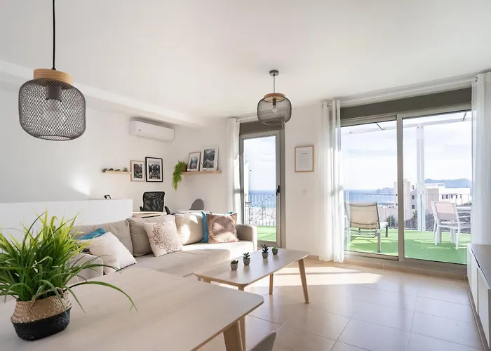 Apartamento Cervantes Con Terraza Y Vistas Al Mar