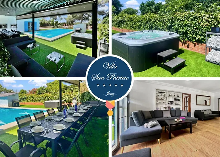 Villa San Patricio I Piscina Privada I Jacuzzi Spa I Bbq I Ps5 I Aire Acon I 3000M2 I 5Min-Centro