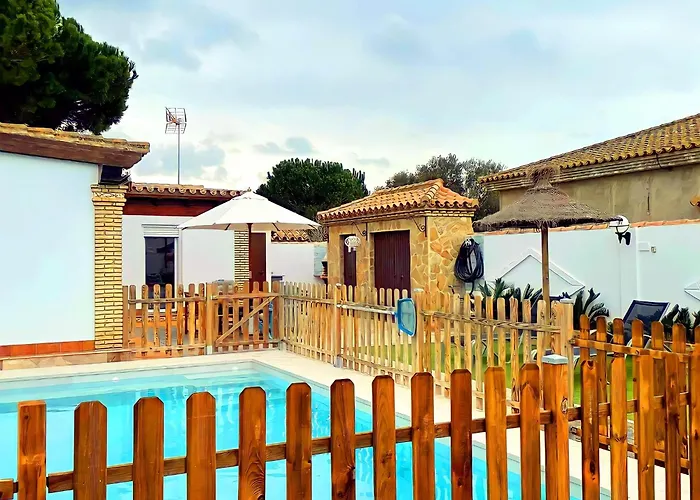 Casa Piscina Privada Vallada & Barbacoa A&C