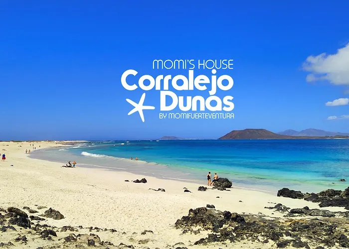 Momis House Corralejo Dunas piscinas bicicletas vista Parque Natural