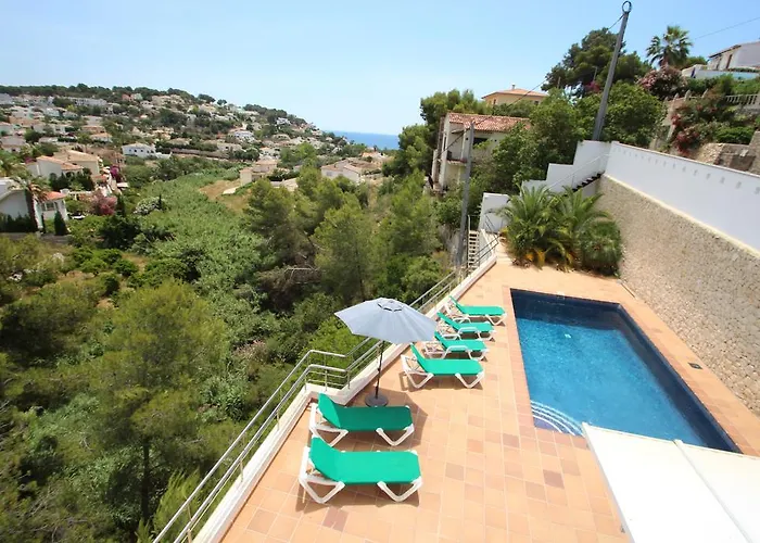 Elena Baladrar - Sea View Villa With Private Pool In Benissa
