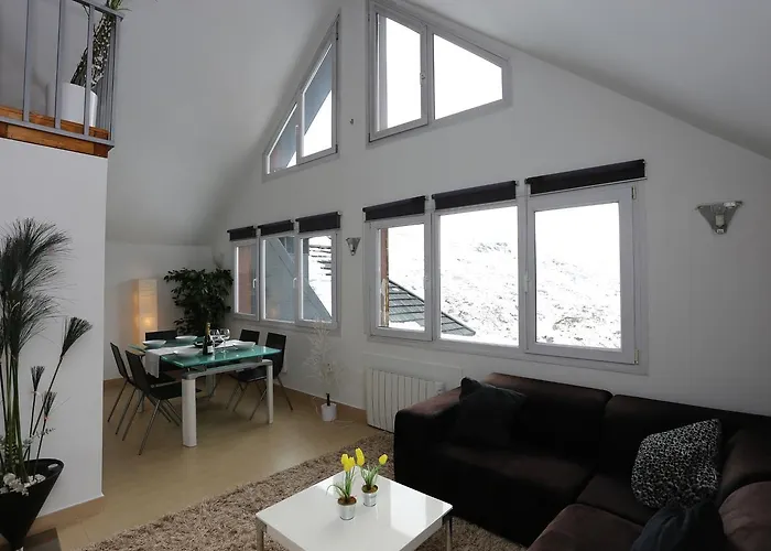 Miramar Ski a pie de pista - ÁTICO DUPLEX , 4 habitaciones