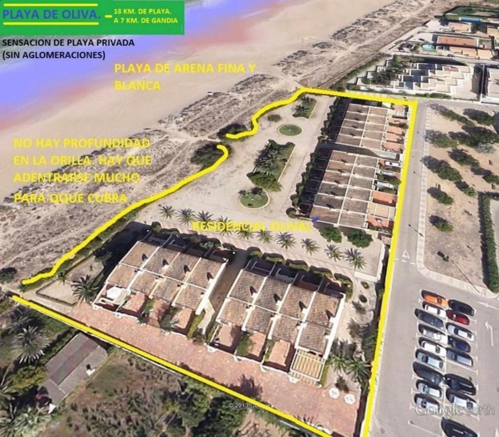 Residencial Olivalacceso Privado A La Playa Por El Jardínzona Tranquila Сasa de vacaciones *