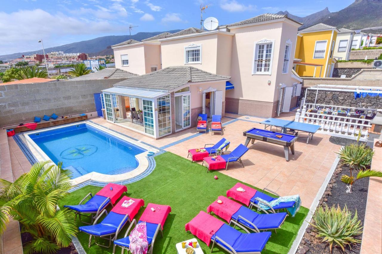Teide Sol Con Piscina Climatizada, Playa Fanabe, Villa