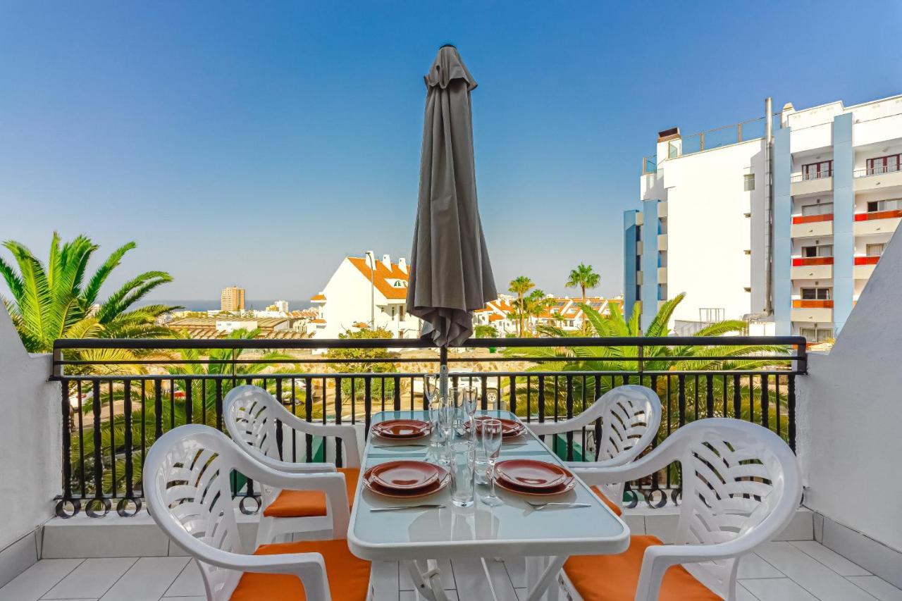 Sea View Cristianos Pool Modern Poolbar Apartamento