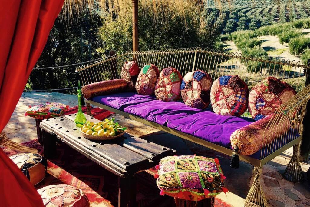 Villa Orozca Farmhouse Lagoon Pool With Retro Hot Tub And Wi-fi Montefrio