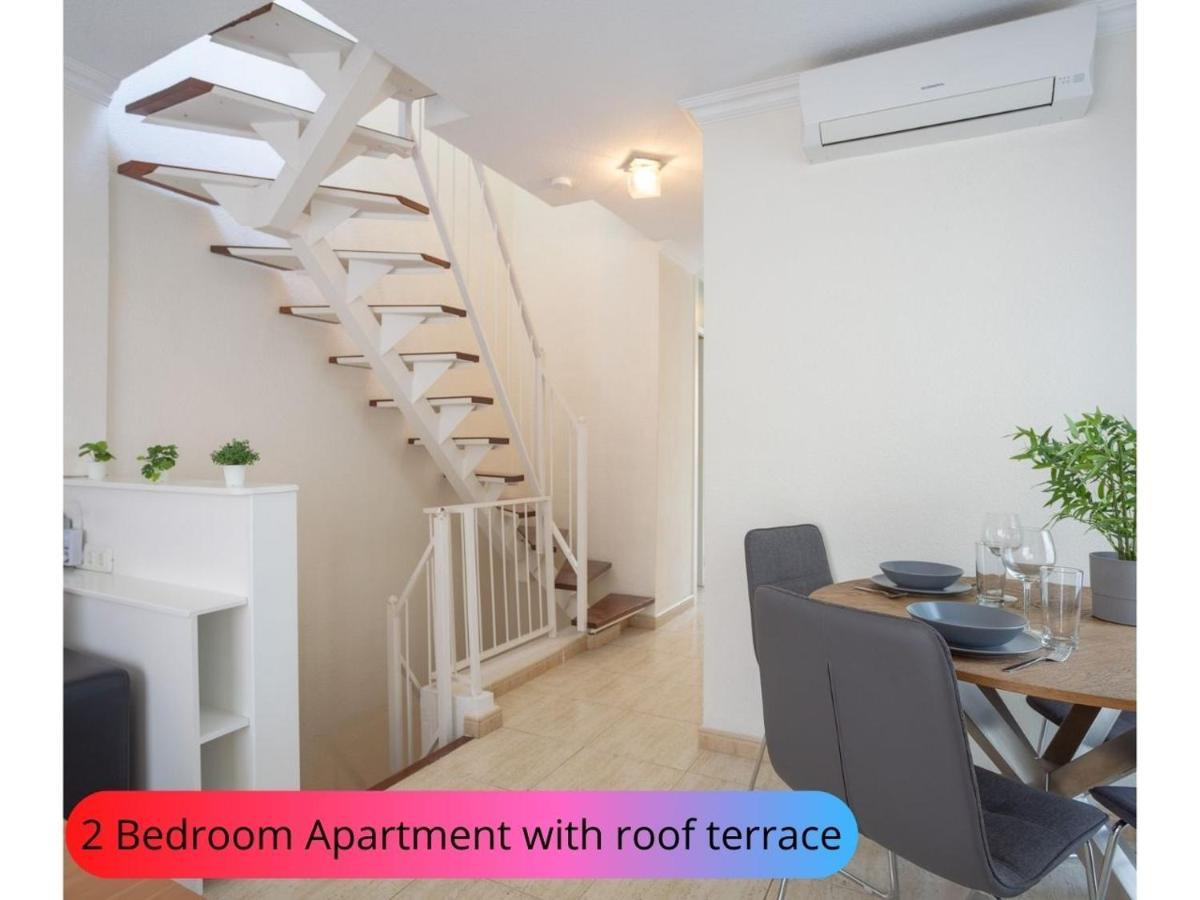 Desirable Rooftop Terrace , 2 Bedroom With Wifi In Costa Adeje * Callao Salvaje
