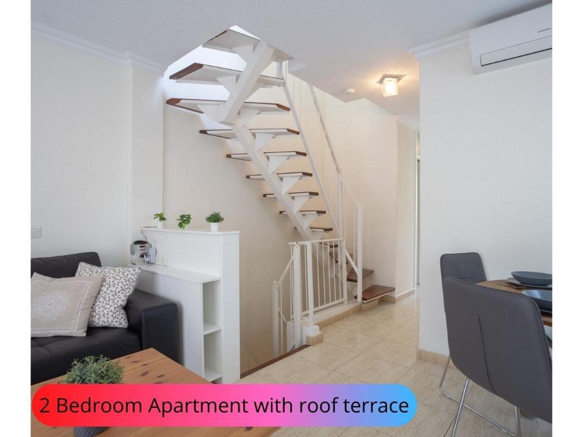 Desirable Rooftop Terrace , 2 Bedroom With Wifi In Costa Adeje Apartment *
