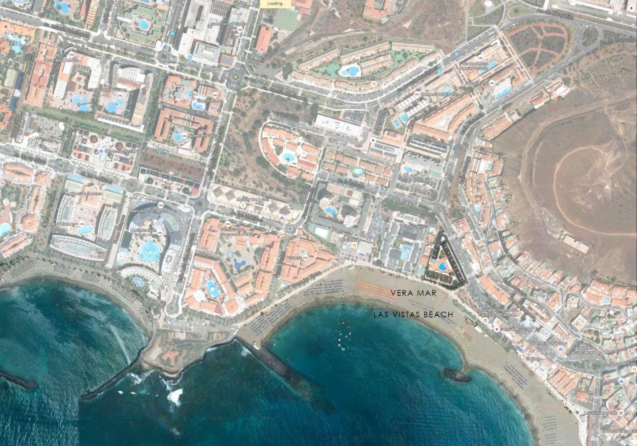 Vera Mar 9c Primera Linea Con Piscina Y Parking Apartamento Los Cristianos (Tenerife)