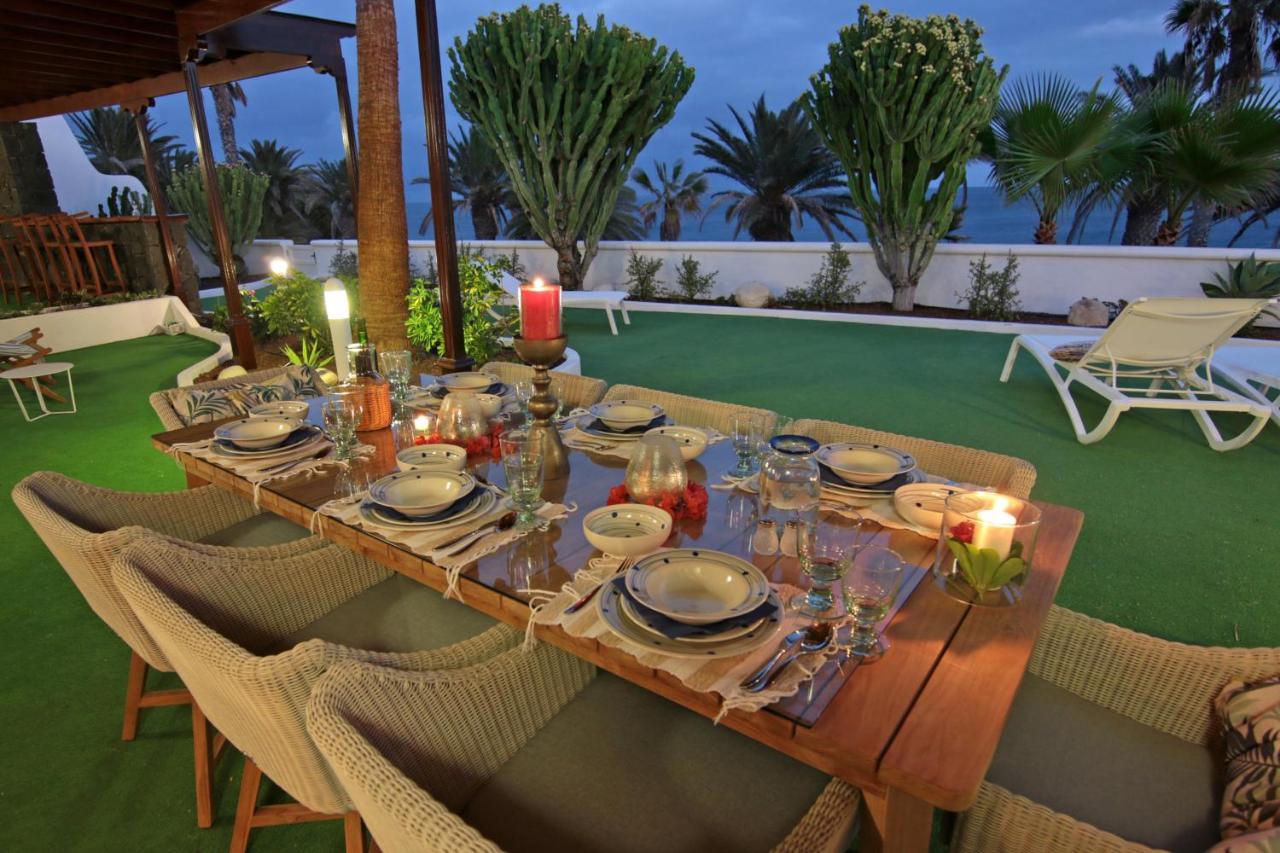 Vista Del Mar - Oceanfront Luxury With Private Pool * Costa Teguise