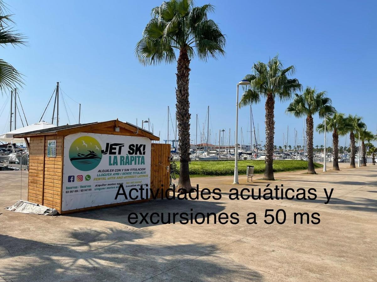 Vistas Al Mar, En El Club Nautico De Sant Carles De La Rapita, 3 Apartment