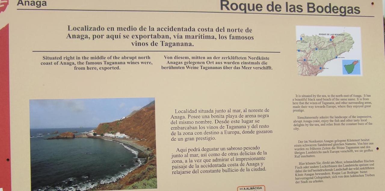 Сasa de vacaciones Casa En Anaga Con Wifi - Reserva De La Biosfera Santa Cruz de Tenerife