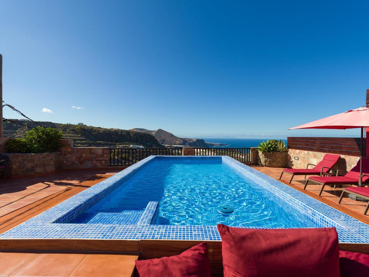 Alba - Solarium Private Pool - Nature Views Moya (Gran Canaria)