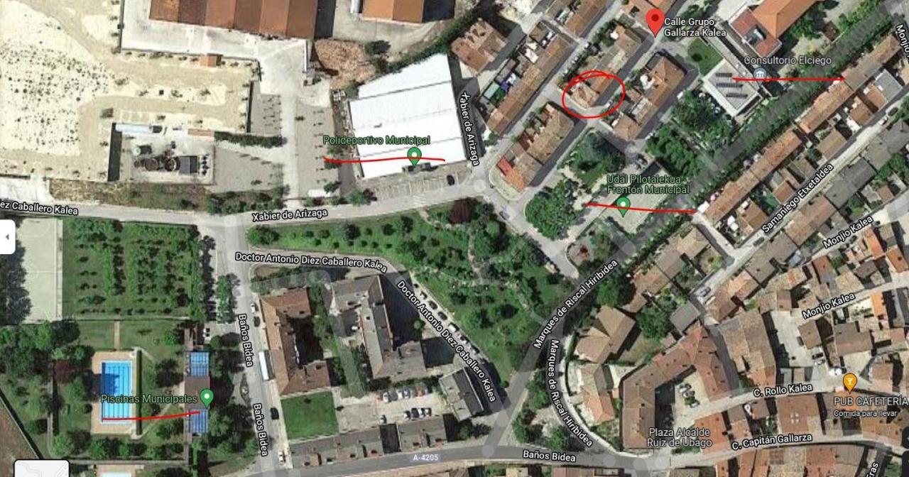 Сasa de vacaciones Uribe-enea Casa Sola Con Amplio Patio En Con Visita A Bodega Elciego