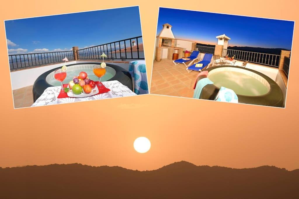 Casa Jose -beautiful Village House- Jacuzzi Included-views-bbq-aircon-wifi * Comares