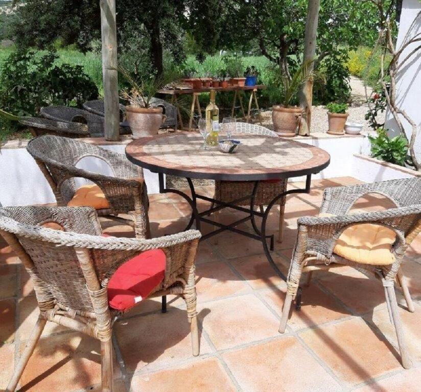 Villa Meleros Andalucian Set In Its Own Land With Beautiful Terraces, Garden & Pool. Olvera