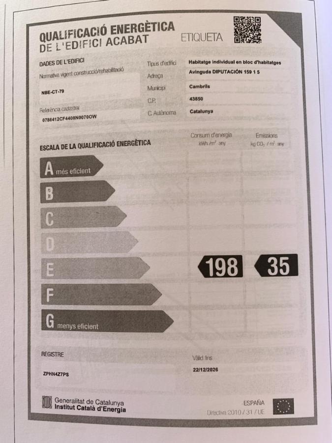Acogedor En A 100m De La Playa Apartment Cambrils