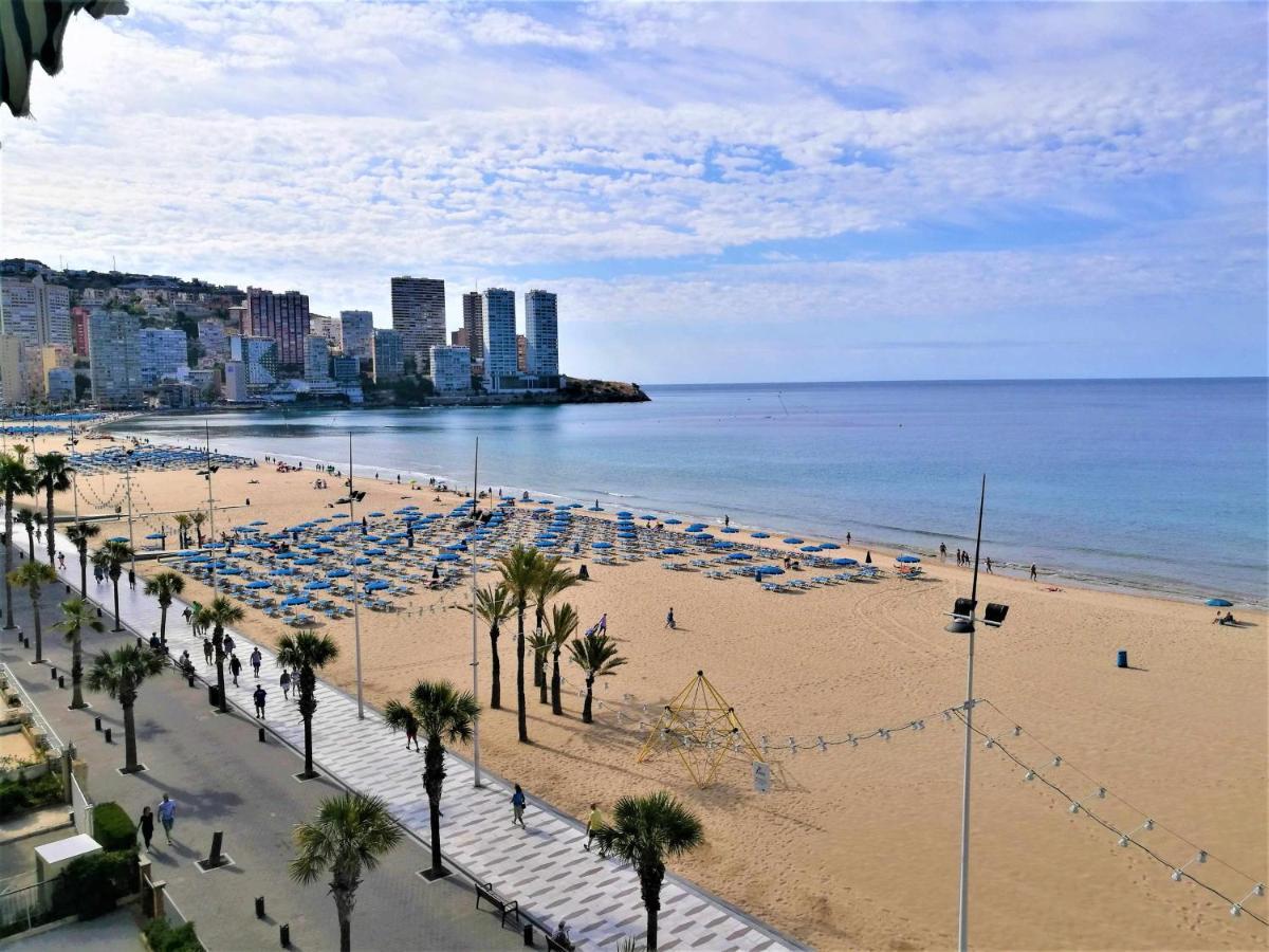 Primera Linea De Playa Frente Al Mar Apartamento Benidorm