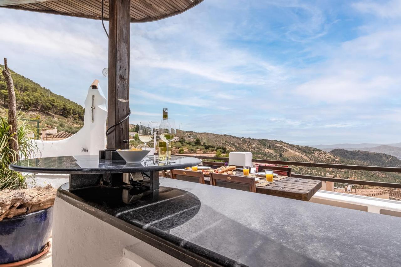 Town House With Roof Terrace And Plunge Pool Alcaucin