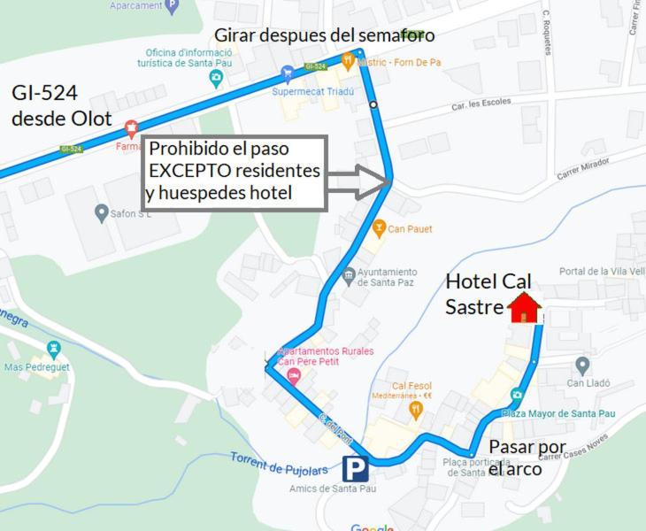 Hotel Cal Sastre Santa Pau