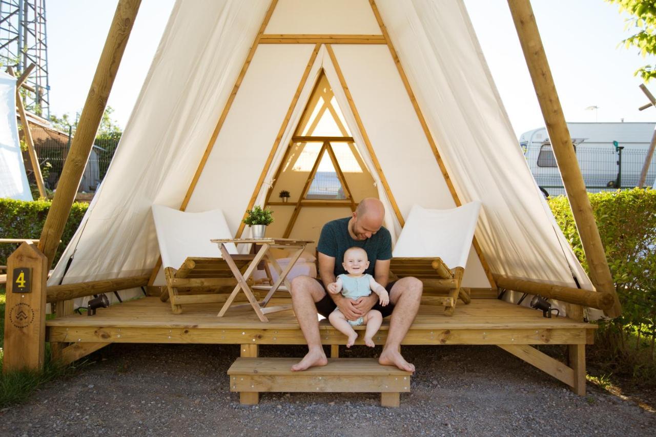 Luxury tent Kampaoh Zumaia