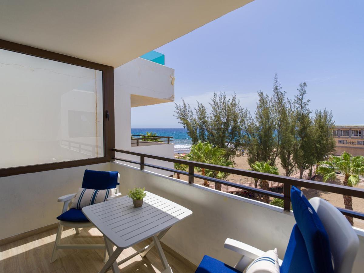 Precioso En 1ª Línea De Mar Apartamento San Agustín