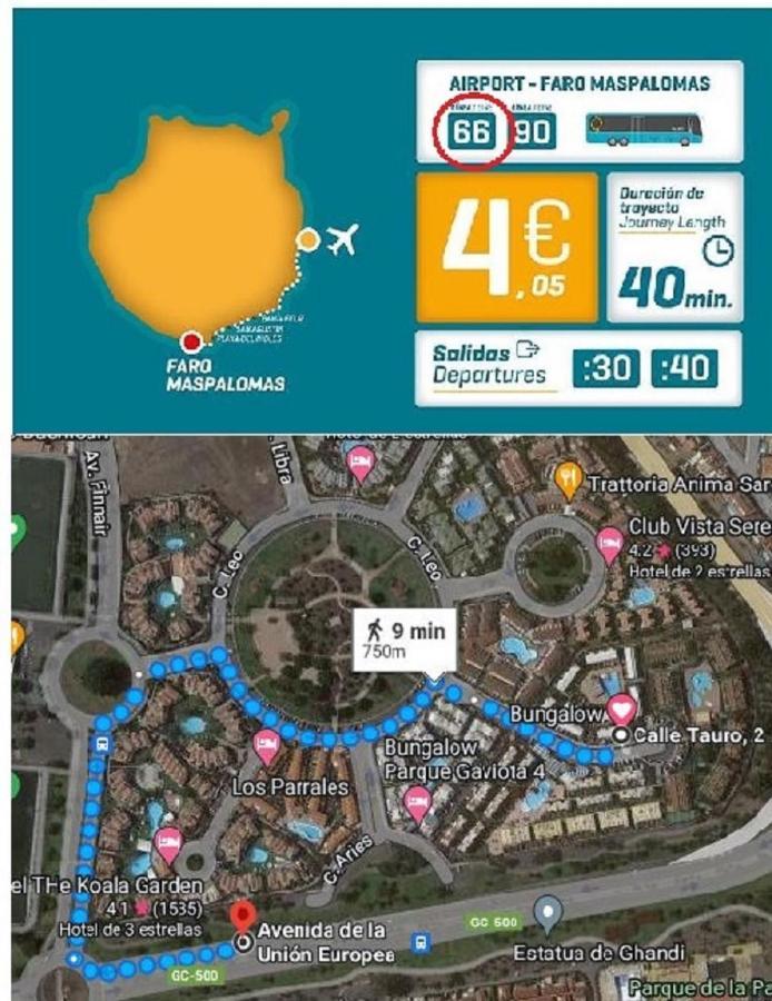 Acogedor Bungalow - Sur De Gran Canaria Apartment *