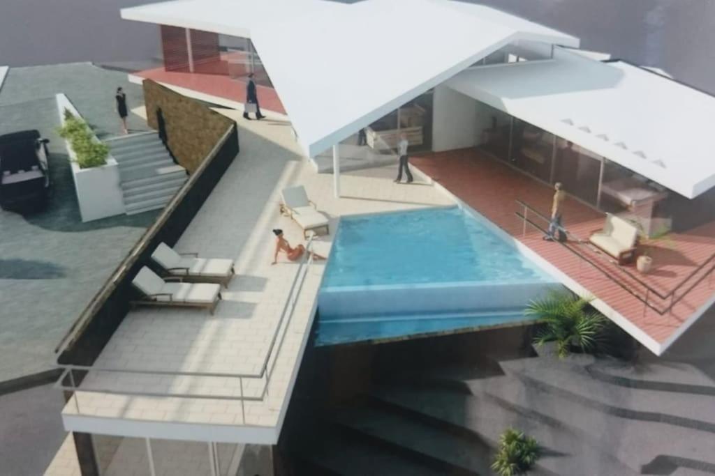 Apartamento Meerblick Und Naehe Feuerberge Mit Eigenem Beheizten Pool *