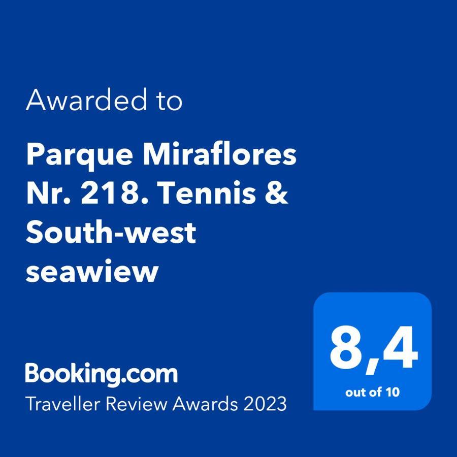 Parque Miraflores Nr. 218. Tennis & South-west Seawiew Apartamento
