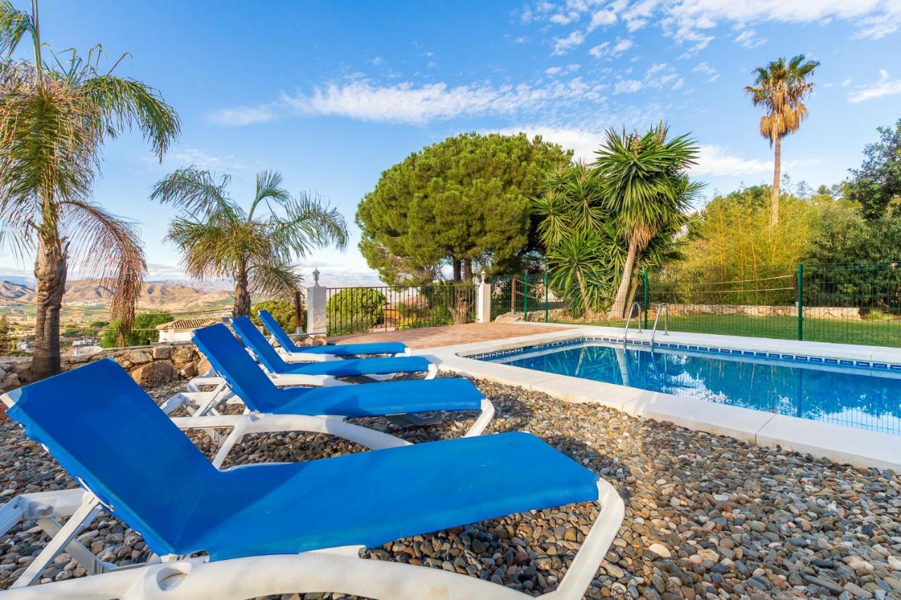 Villa Privada Con Piscina Vallada, Barbacao Y Chimenea
