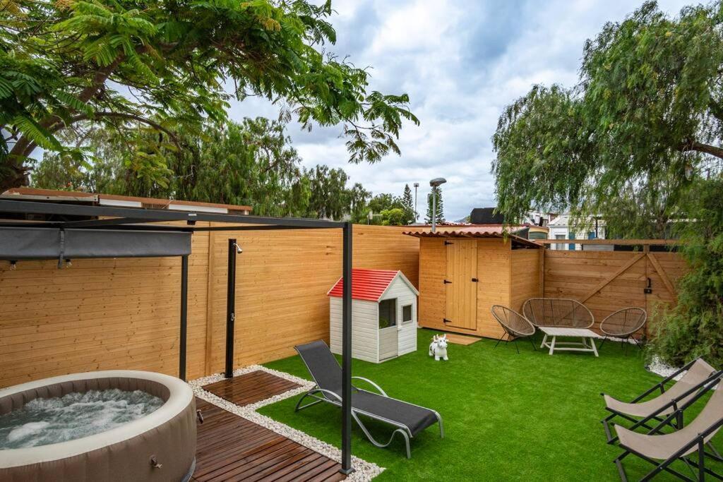 Private Paradise On Cozy Campsite, Jacuzzi, Netflix * Las Galletas