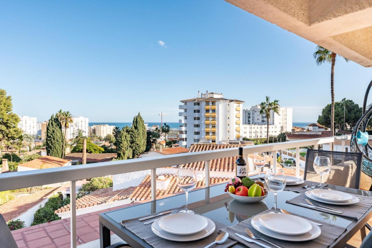 Sunny 2br Pool Terrace Seaview Apartment Benalmadena